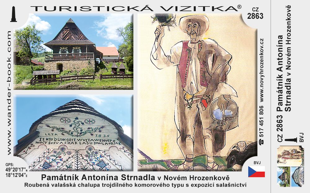 Památník Antonína Strnadla v Novém Hrozenkově