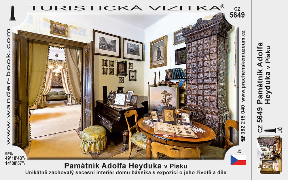Památník Adolfa Heyduka v Písku
