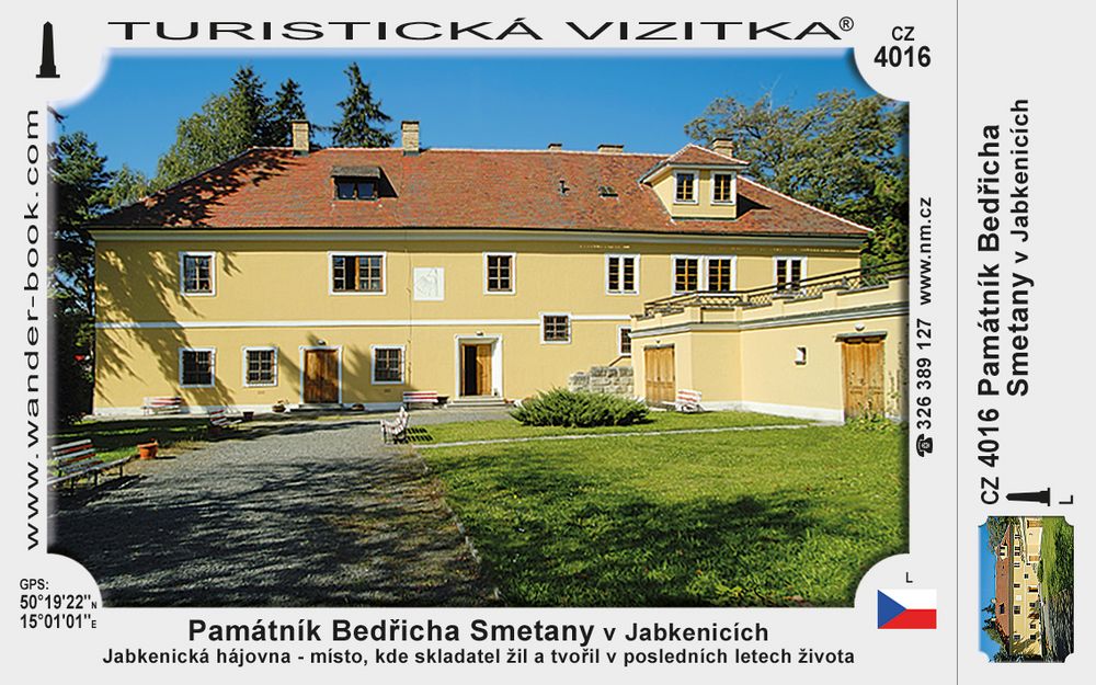 Památník Bedřicha Smetany v Jabkenicích