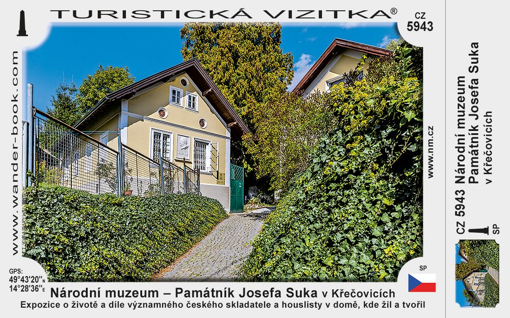 Národní muzeum – Památník Josefa Suka v Křečovicích
