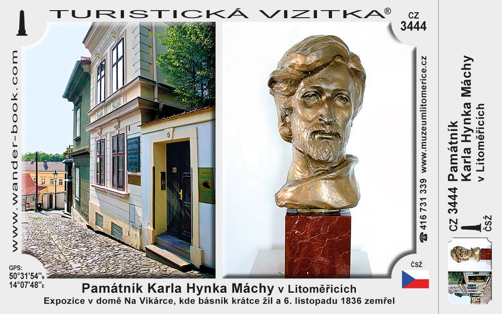 Památník Karla Hynka Máchy v Litoměřicích