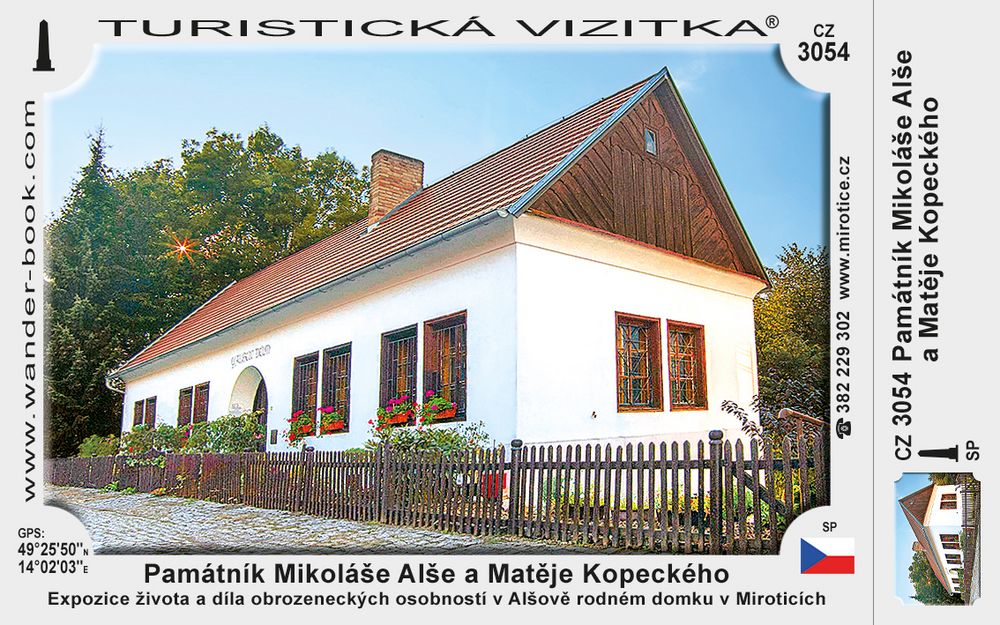 Památník Mikoláše Alše a Matěje Kopeckého