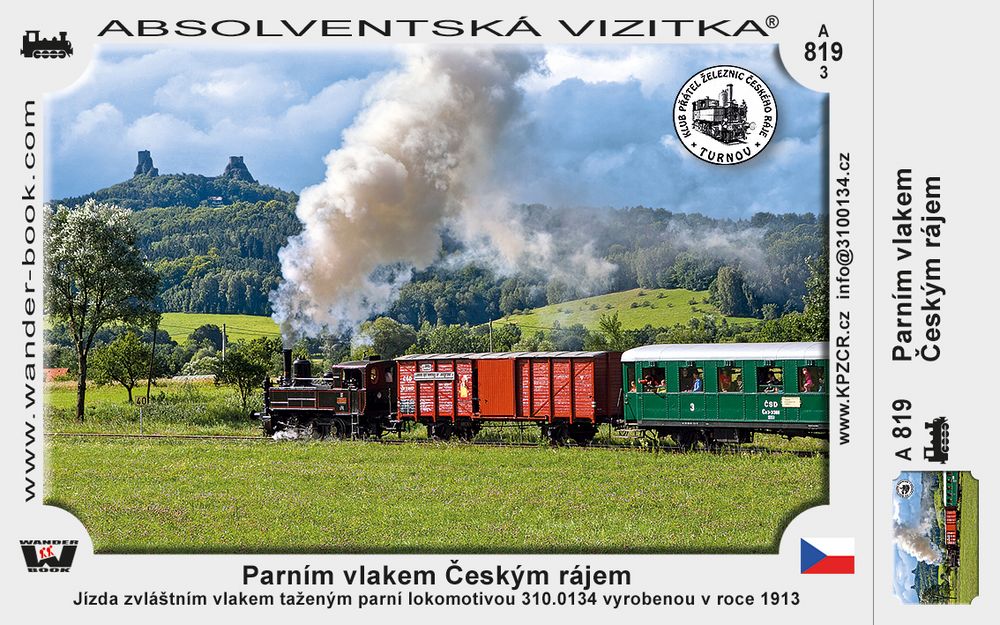 Parním vlakem Českým rájem