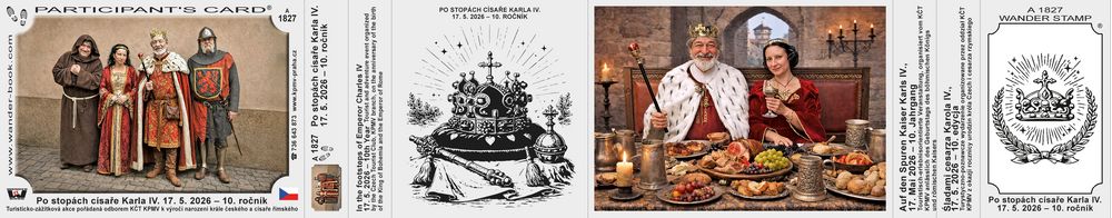 Po stopách císaře Karla IV. 17. 5. 2026 – 10. ročník
