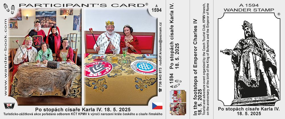 Po stopách císaře Karla IV. 18. 5. 2025
