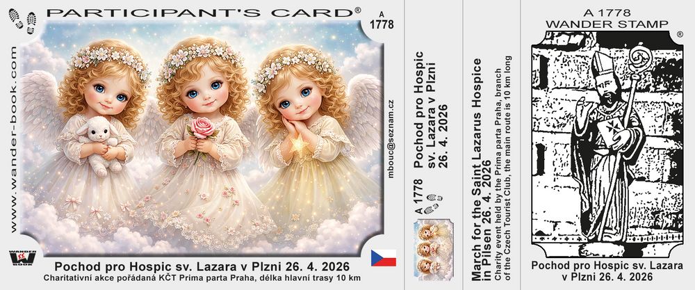 Pochod pro Hospic sv. Lazara v Plzni 26. 4. 2026