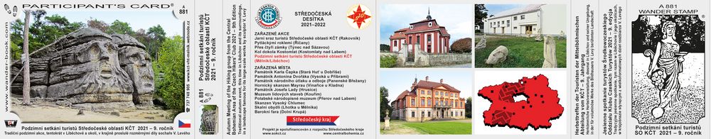 Podzimní setkání turistů Středočeské oblasti KČT  2021 – 9. ročník