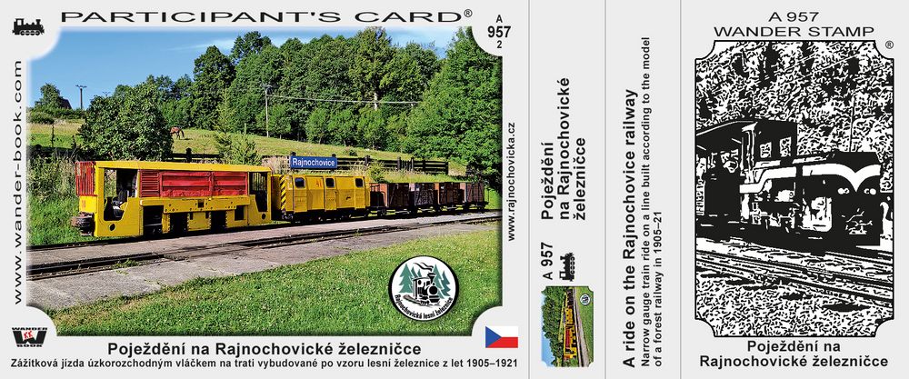 Poježdění na Rajnochovické železničce