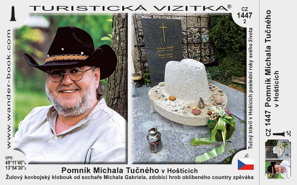 Pomník Michala Tučného v Hošticích