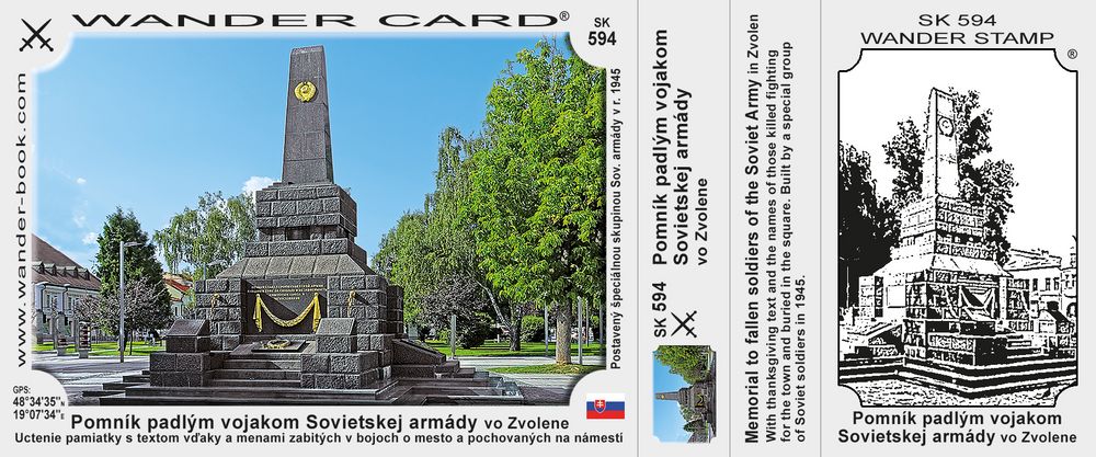 Pomník padlým vojakom Sovietskej armády vo Zvolene
