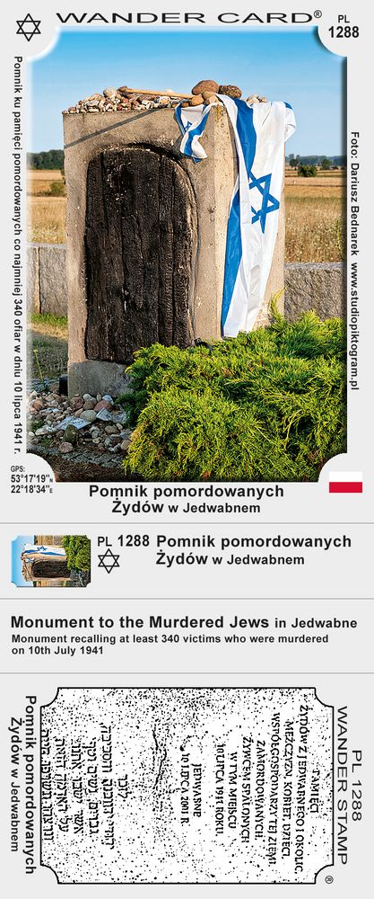 Pomnik pomordowanych Żydów w Jedwabnem