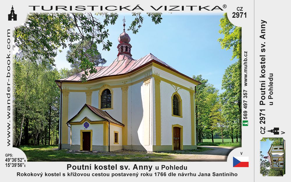Poutní kostel sv. Anny u Pohledu