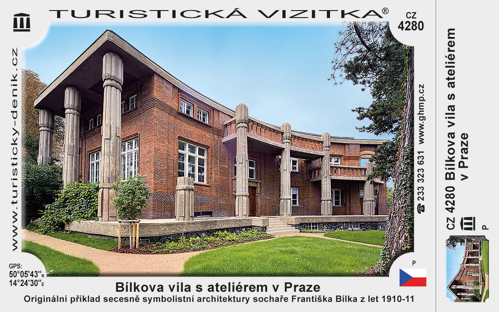 Galerie hl. města Prahy – Bílkova vila s ateliérem v Praze