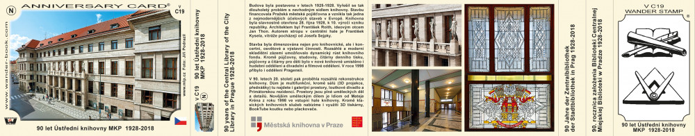 Praha Ústřední knihovna 90 let