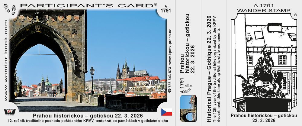 Prahou historickou – gotickou 22. 3. 2026