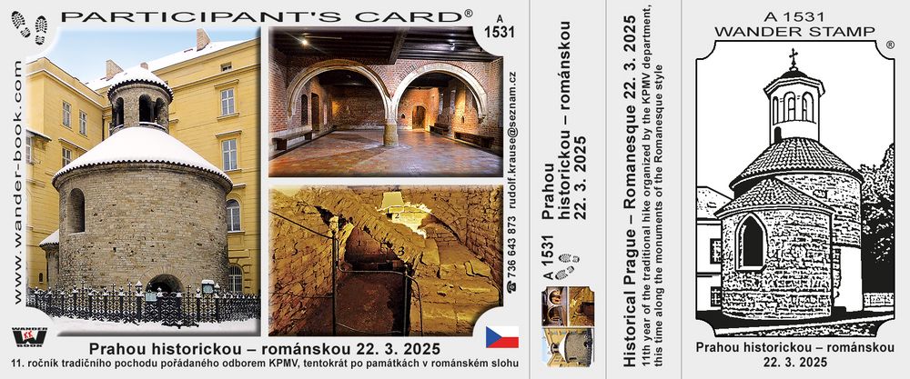 Prahou historickou – románskou 22. 3. 2025