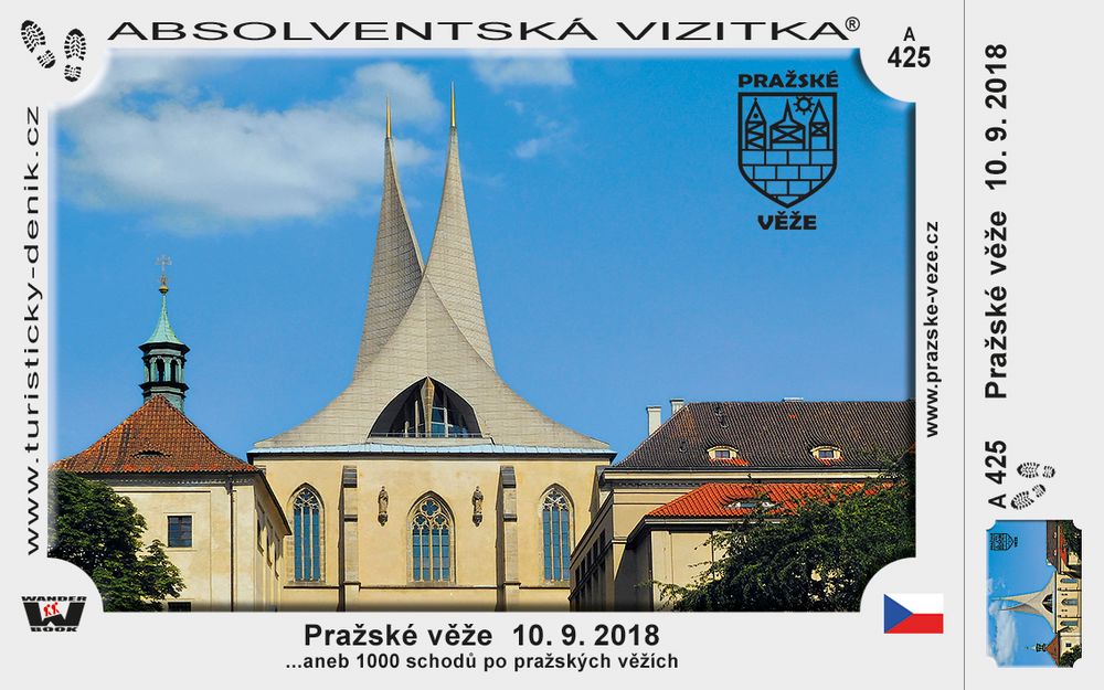 Pražské věže  10. 9. 2018
