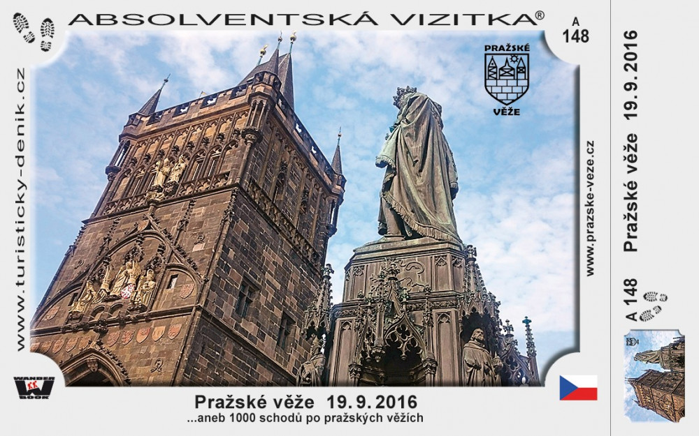 Pražské věže 19. 9. 2016