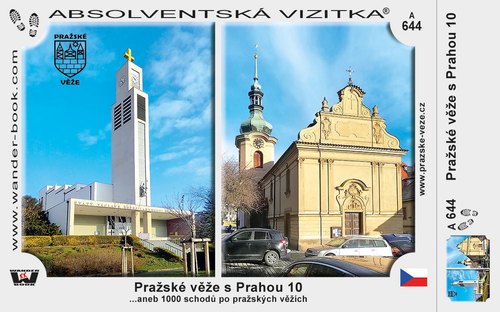 Pražské věže s Prahou 10