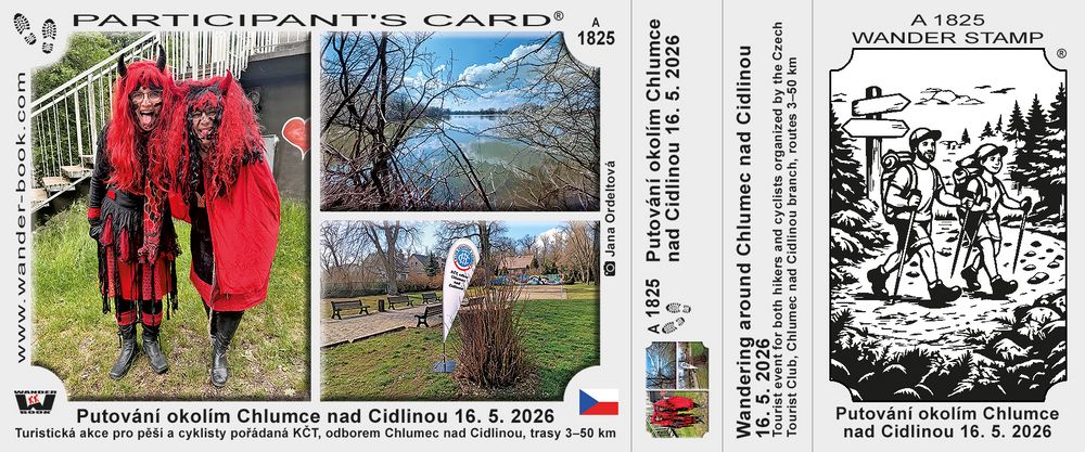 Putování okolím Chlumce nad Cidlinou 16. 5. 2026