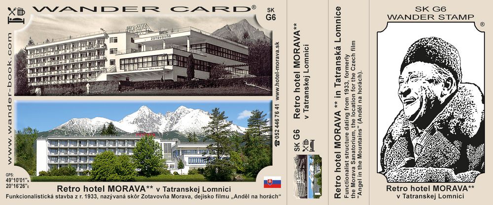Retro hotel MORAVA** v Tatranskej Lomnici