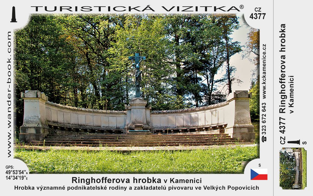 Ringhofferova hrobka v Kamenici