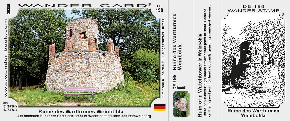 Ruine des Wartturmes Weinböhla