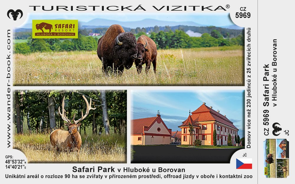 Safari Park v Hluboké u Borovan