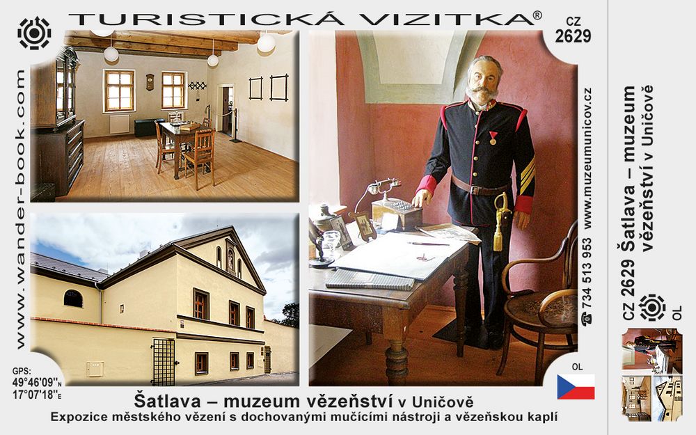 Šatlava – muzeum vězeňství v Uničově