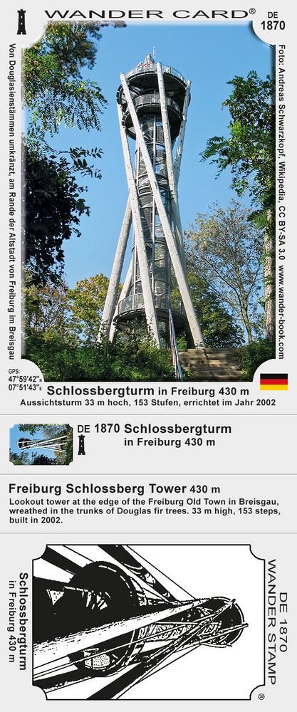 Schlossbergturm in Freiburg