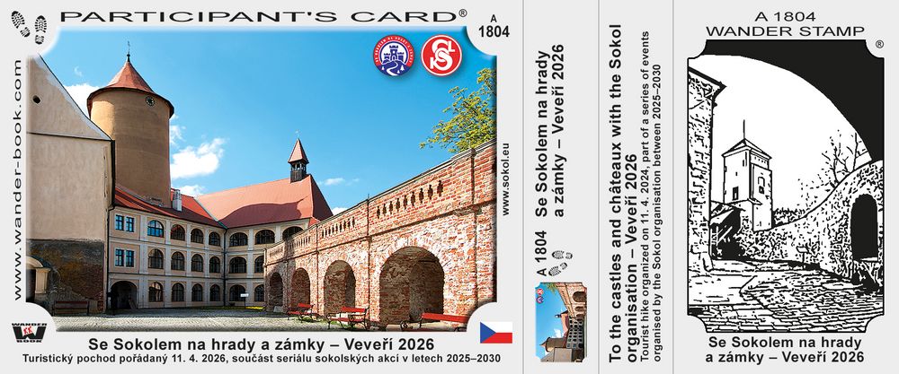 Se Sokolem na hrady a zámky – Veveří 2026