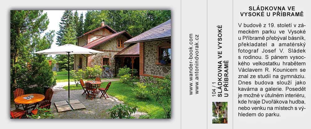 Sládkovna ve Vysoké u Příbramě Sládkovna ve Vysoké u Příbramě