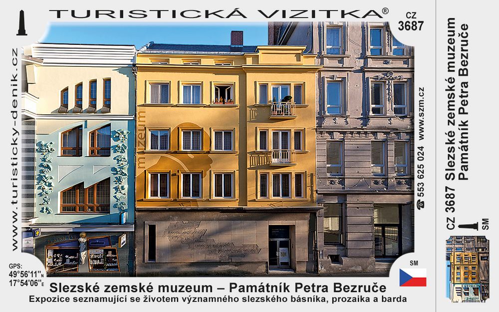 Slezské zemské muzeum – Památník Petra Bezruče