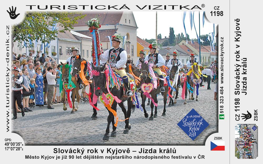 Slovácký rok v Kyjově (srpen jednou za 4 roky)