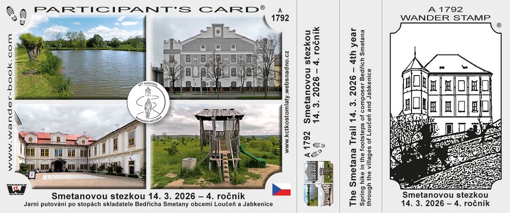 Smetanovou stezkou 14. 3. 2026 – 4. ročník