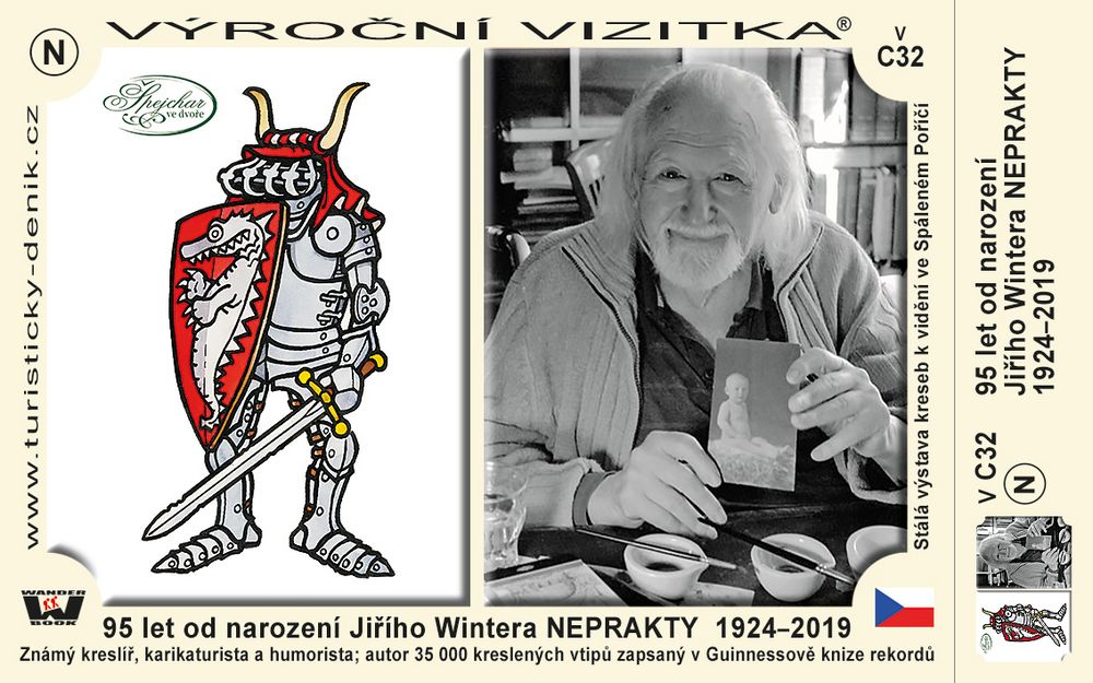95 let od narození Jiřího Wintera NEPRAKTY  1924–2019