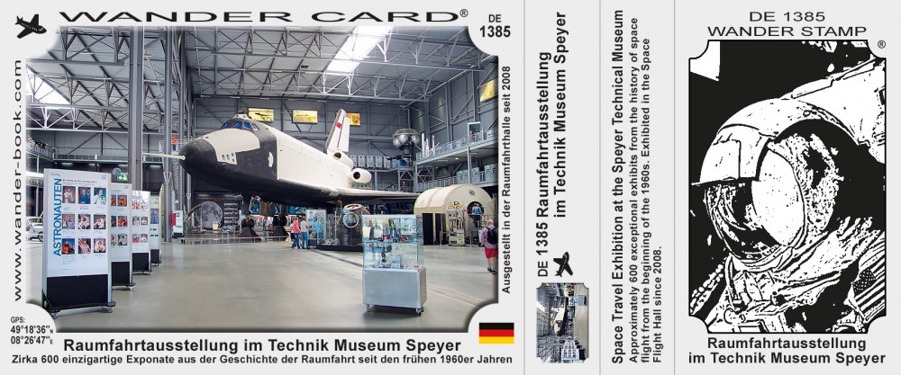 Raumfahrtausstellung im Technikmuseum Speyer