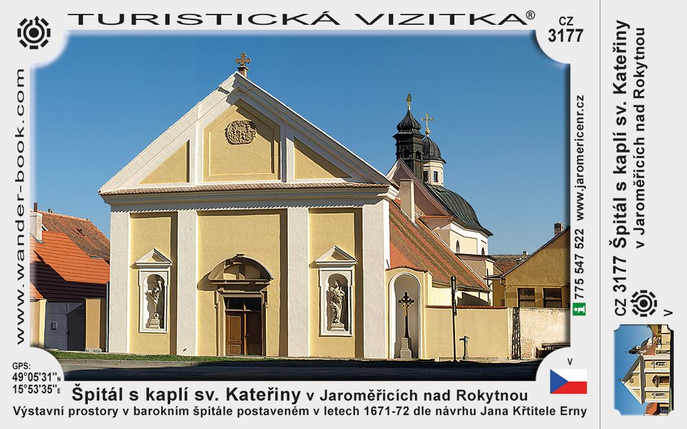 Špitál s kaplí sv. Kateřiny v Jaroměřicích nad Rokytnou