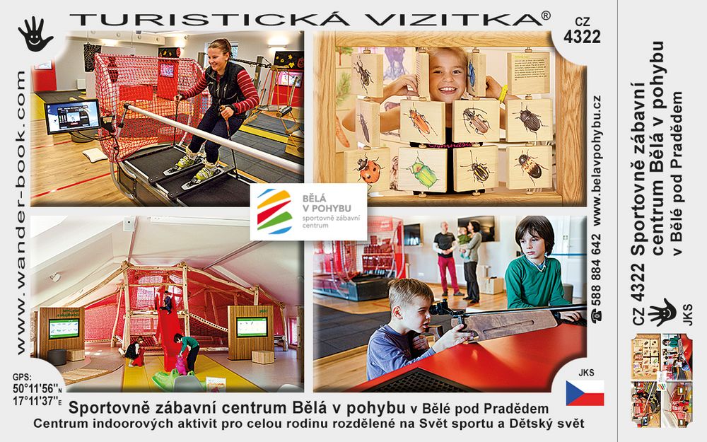 Sportovně zábavní centrum Bělá v pohybu v Bělé pod Pradědem
