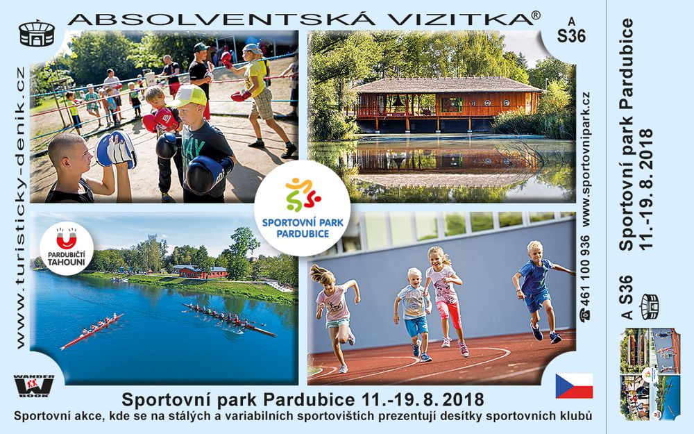 Sportovní park Pardubice 11.-19. srpna 2018