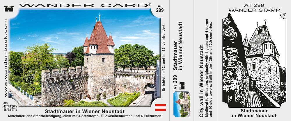 Stadtmauer in Wiener Neustadt