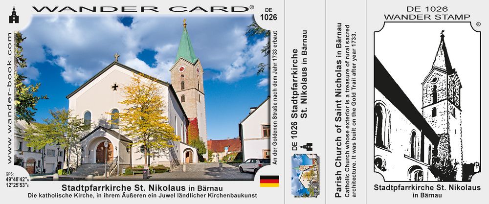 Stadtpfarrkirche St. Nikolaus in Bärnau