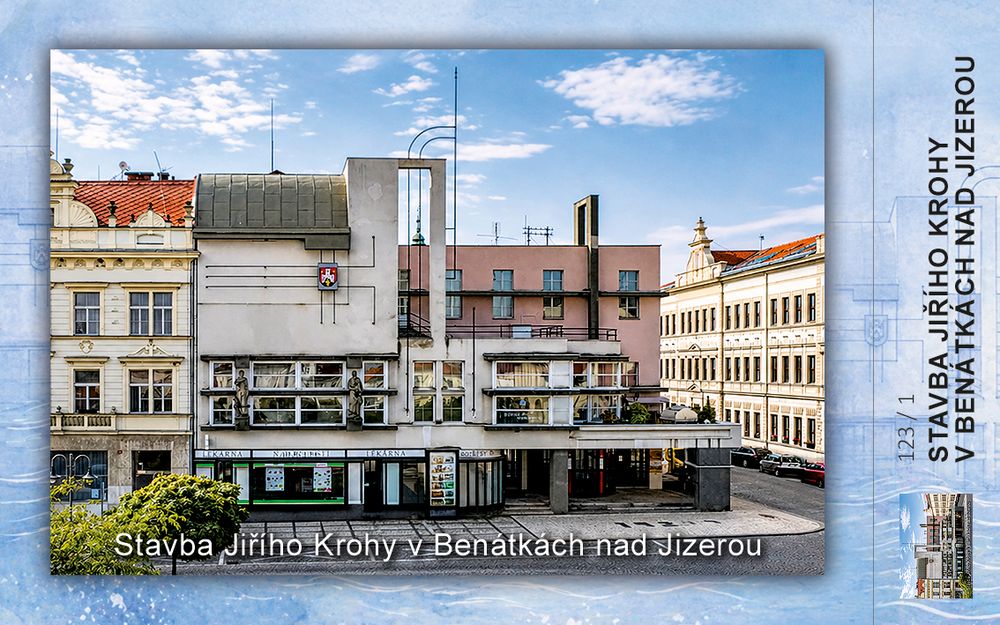 Stavba Jiřího Krohy v Benátkách nad Jizerou