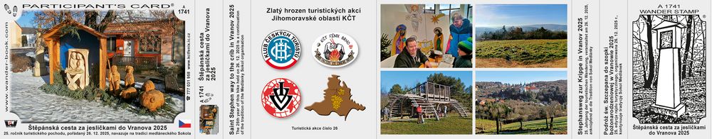 Štěpánská cesta za jesličkami do Vranova 2025