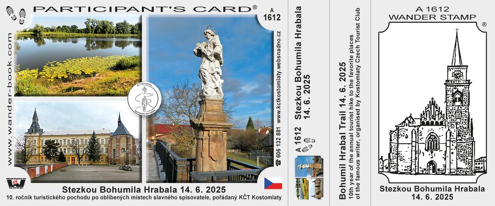 Stezkou Bohumila Hrabala 14. 6. 2025