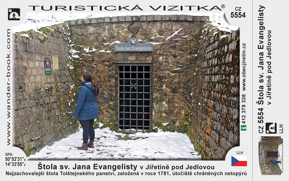 Štola sv. Jana Evangelisty v Jiřetíně pod Jedlovou