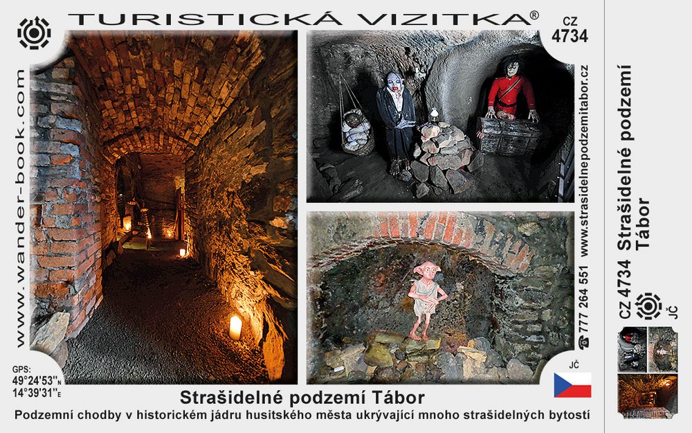 Strašidelné podzemí Tábor