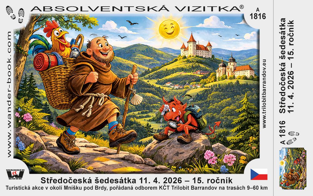 Středočeská šedesátka 11. 4. 2026 – 15. ročník