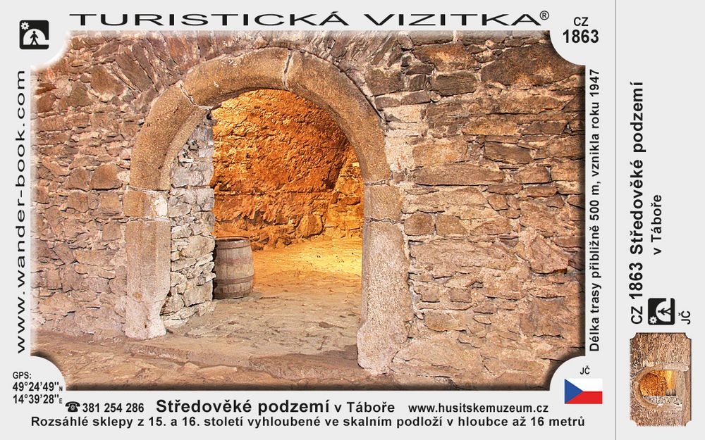Středověké podzemí v Táboře