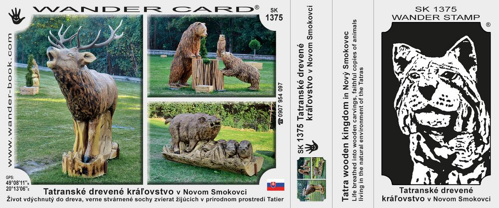 Tatranské drevené kráľovstvo v Novom Smokovci